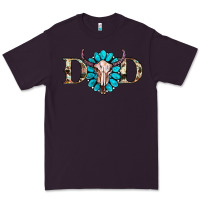 Plum western dad with gemstone and skull Premium Tee - RanaPortraitStore