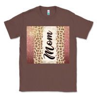 Chestnut Rose gold mom leopard glitter Classic Tee - CowGirlArtShop