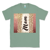 Sage Rose gold mom leopard glitter Classic Tee - CowGirlArtShop