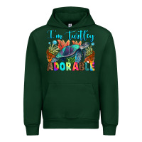 Forest Green i'm turtley adorable Urban Hoodie - RanaPortraitStore