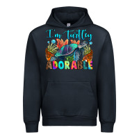 Navy i'm turtley adorable Urban Hoodie - RanaPortraitStore