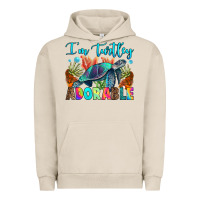 Pigment French Oak i'm turtley adorable Urban Hoodie - RanaPortraitStore