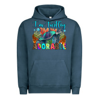 Pigment Midnight Navy i'm turtley adorable Urban Hoodie - RanaPortraitStore