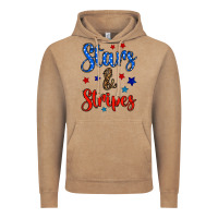 Vintage Coffee stars & stripes Vintage Hoodie - BundleAndBundleShop
