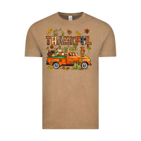 Vintage Coffee it's thankful y'all with truck bbs Vintage Tee - BundleAndBundleShop