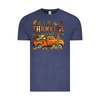 Vintage Denim it's thankful y'all with truck bbs Vintage Tee - BundleAndBundleShop