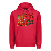 Cardinal hot mom summer watermelon Premium Hoodie - RacoonDesign