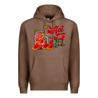 Chestnut hot mom summer watermelon Premium Hoodie - RacoonDesign