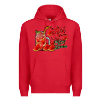 Red hot mom summer watermelon Premium Hoodie - RacoonDesign