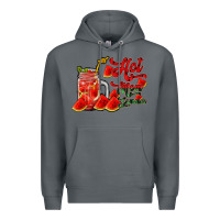 Rock hot mom summer watermelon Premium Hoodie - RacoonDesign