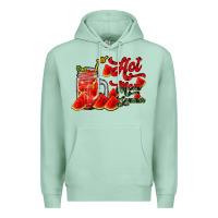 Seafoam hot mom summer watermelon Premium Hoodie - RacoonDesign