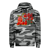 Slate Camo hot mom summer watermelon Premium Hoodie - RacoonDesign