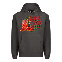 Smoke hot mom summer watermelon Premium Hoodie - RacoonDesign