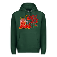 Sports Green hot mom summer watermelon Premium Hoodie - RacoonDesign