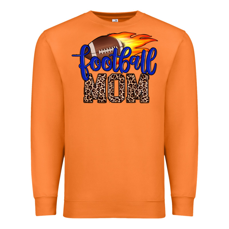 Football Mom Premium Sweatshirt by JahusDesignShop | Teevron