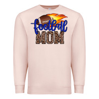 Pale Pink football mom Premium Sweatshirt - JahusDesignShop