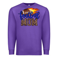 Purple football mom Premium Sweatshirt - JahusDesignShop