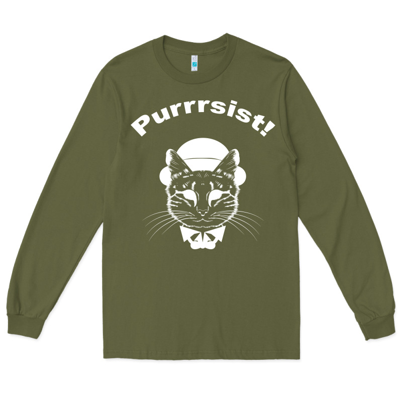 Purrrsist Long Sleeve Tee by Bettercallsaul | Teevron