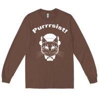 Chestnut Purrrsist Long Sleeve Tee - Bettercallsaul