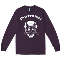 Plum Purrrsist Long Sleeve Tee - Bettercallsaul