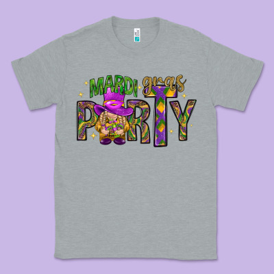 Mardi Gras Party Classic Tee Designed By Howdyjamesfarm