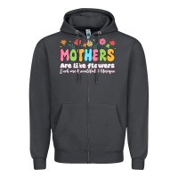 Smoke mothers are like flowers Zipper Hoodie - JahusDesignShop