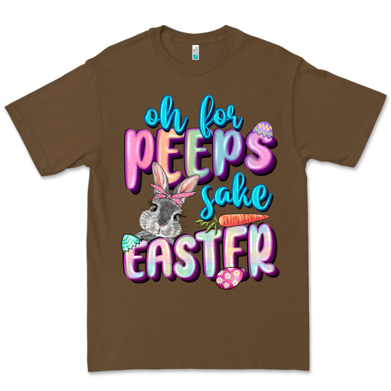 Oh For Peeps Sake Easter Day Premium Tee by CowGirlArtShop | Teevron