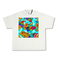 Pistachio Pride lgbtq ice cream and sunflowers seamless Urban Heavy Tee - BundleAndBundleShop