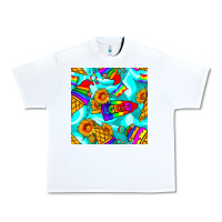 White Pride lgbtq ice cream and sunflowers seamless Urban Heavy Tee - BundleAndBundleShop