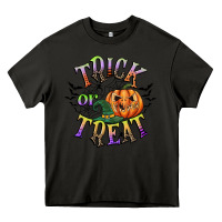 Asphalt trick or treat Heavy Core Tee - CowGirlArtShop