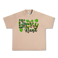 Burro St. Patrick's Day One Lucky Nana Urban Heavy Tee - RanaPortraitStore