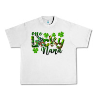 Lunar Rock St. Patrick's Day One Lucky Nana Urban Heavy Tee - RanaPortraitStore