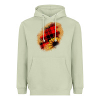 Matcha sunflower Christmas patch Heavyweight Hoodie - JahusDesignShop