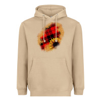 Mushroom sunflower Christmas patch Heavyweight Hoodie - JahusDesignShop