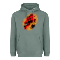 Sage sunflower Christmas patch Heavyweight Hoodie - JahusDesignShop