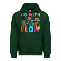 Foreset Green go with the flow Urban Hoodie - RanaPortraitStore