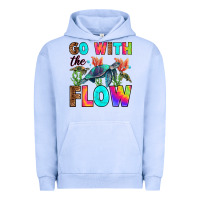 Pigment Grape Ice go with the flow Urban Hoodie - RanaPortraitStore