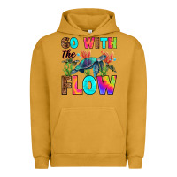 Pigment Peanut Butter go with the flow Urban Hoodie - RanaPortraitStore