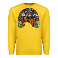 Lemon rodeo cowboy rainbow Premium Sweatshirt - JahusDesignShop