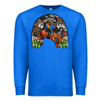 True Royal rodeo cowboy rainbow Premium Sweatshirt - JahusDesignShop