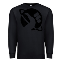 Black hitchhike Premium Sweatshirt - baoMotion