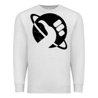 Oatmeal Heather hitchhike Premium Sweatshirt - baoMotion