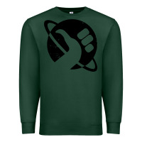 Sports Green hitchhike Premium Sweatshirt - baoMotion
