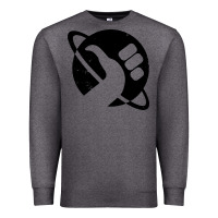 Charcoal Heather hitchhike Premium Sweatshirt - baoMotion
