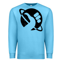 Ocean Blue hitchhike Premium Sweatshirt - baoMotion