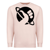 Pale Pink hitchhike Premium Sweatshirt - baoMotion
