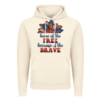 Vintage Artic home of the free because of the brave Vintage Hoodie - BundleAndBundleShop