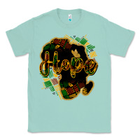 Seafoam Hope black history Classic Tee - HowdyJamesFarm