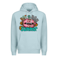 Blue Mist hot mom summer Premium Hoodie - RacoonDesign