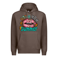 Coffee hot mom summer Premium Hoodie - RacoonDesign